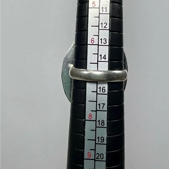 Blue Sunstone Ring size 7 - Picture 3 of 6